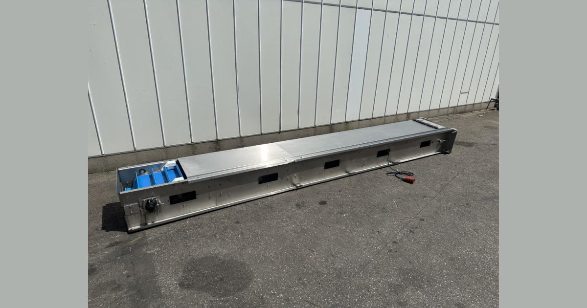 Kuipers FPM opvoerband verticaal RVS 475 x 42 cm • Duijndam Machines