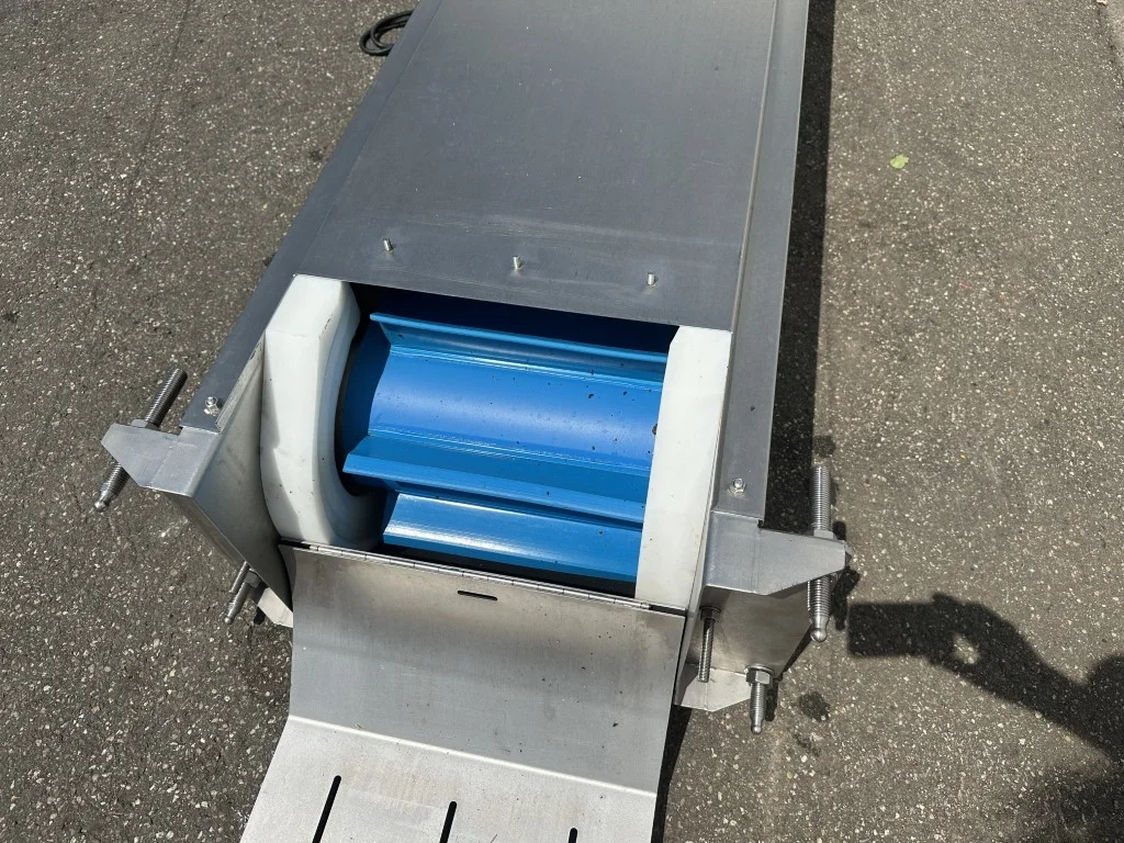 Kuipers FPM opvoerband verticaal RVS 475 x 42 cm • Duijndam Machines