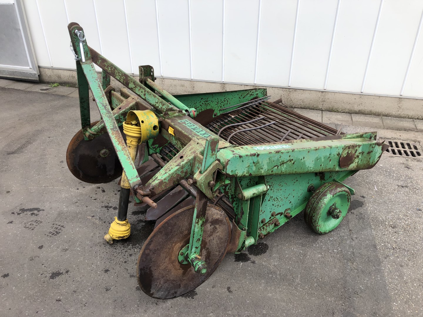 Kuxmann root crop and bulb digger 110 cm • Duijndam Machines