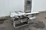 Bizerba CWDmaxx check weigher with pushers