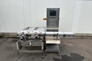 Bizerba CWDmaxx check weigher with pushers
