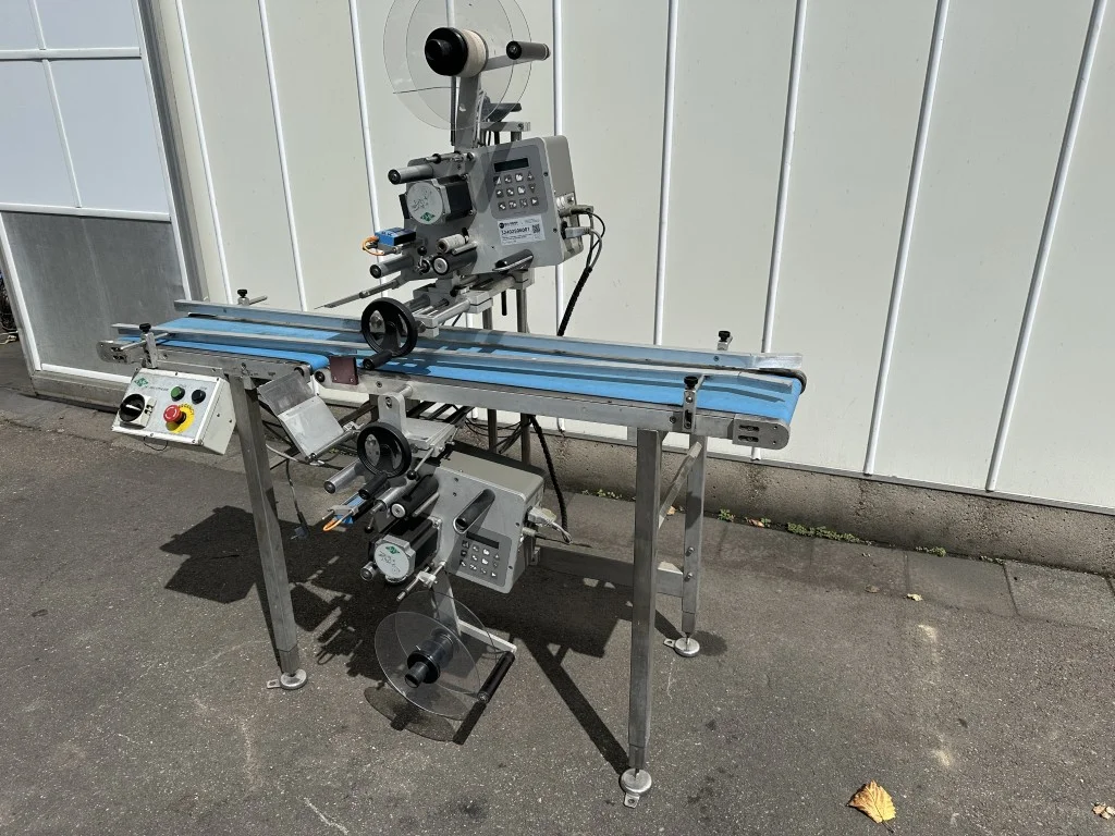EME Series 2000 labelling machine • Duijndam Machines