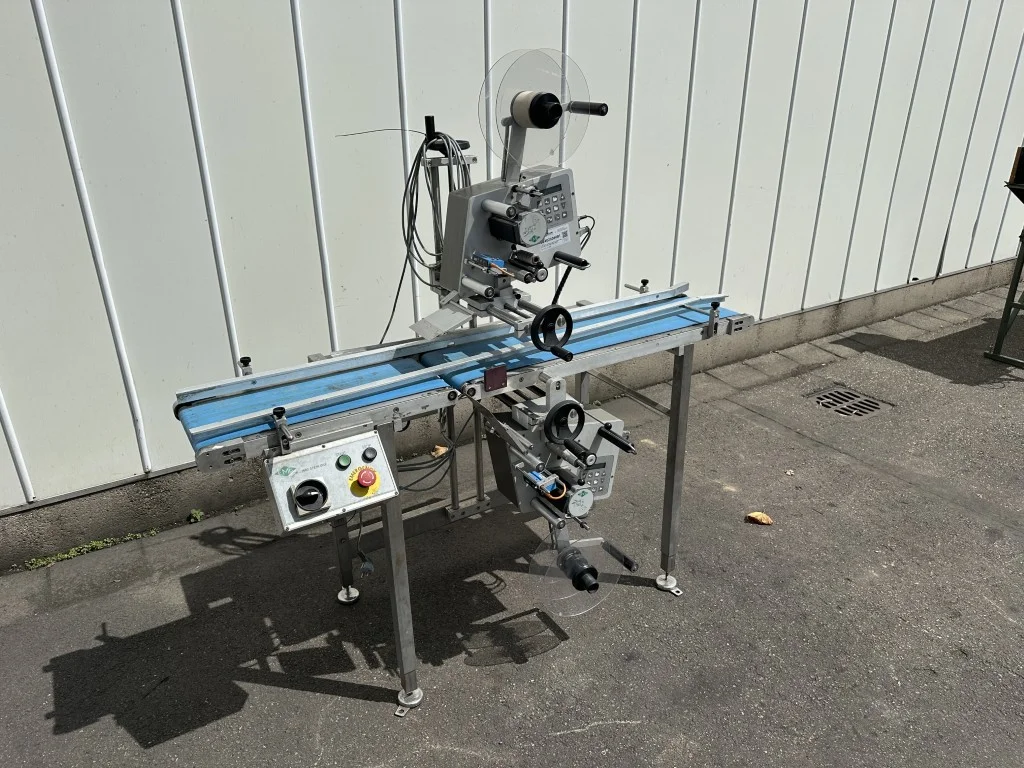 EME Series 2000 labelling machine • Duijndam Machines