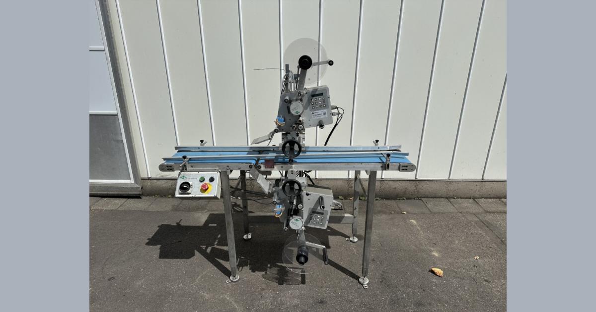 Eme Machine EME Series 2000 labelling machine • Duijndam Machines