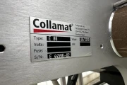 Collamat 8600 labeller/labeller top printing and labeling with conveyor belt
