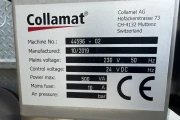 Collamat 8600 labelling machine Collamat 8600 labeller/labeller top printing and labeling with conveyor belt