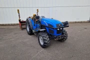 Landini REX 85 F tractor with SBO box grader