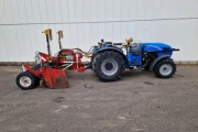 Landini REX 85 F tractor with SBO box grader