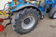 Landini REX 85 F tractor with SBO box grader