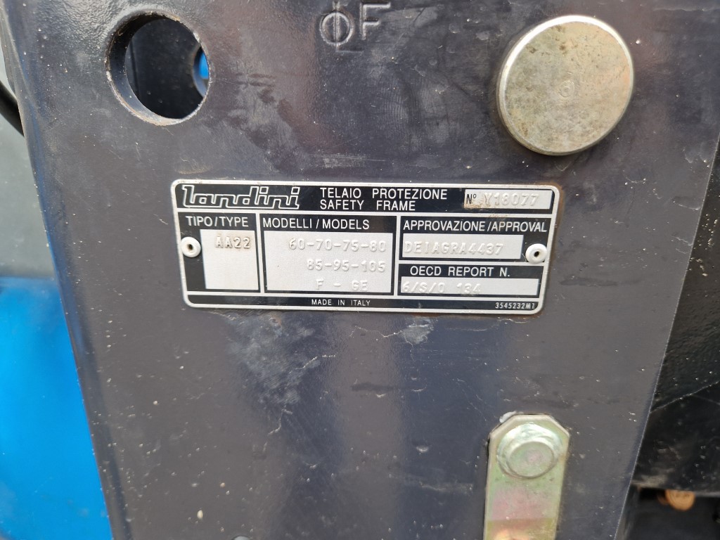������� Landini REX 85 F � ������������� SBO