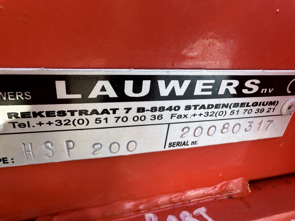 �������� ������ Lauwers HSP 200 � 4 ������