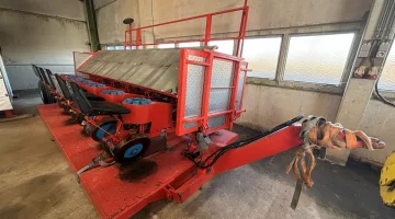 Lauwers HSP TML trapiantatrice con rimorchio