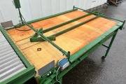 Gallignani chunk/length grading machine with supply and inspection conveyor
