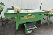 Gallignani chunk/length grading machine with supply and inspection conveyor