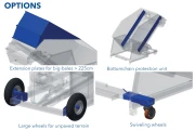 Options for Logitec DB-40 Big-bale dosing bunker
