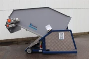 Logitec Big Bale Dosage Bunker Left side view