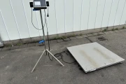 LRE DTS-V weighing machine 100 x 100 cm , max. 1500 kg for pallets