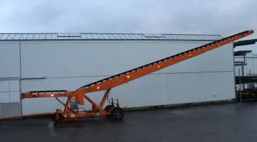 Maagd dubbele elevator transporteur 1390 x 65 cm