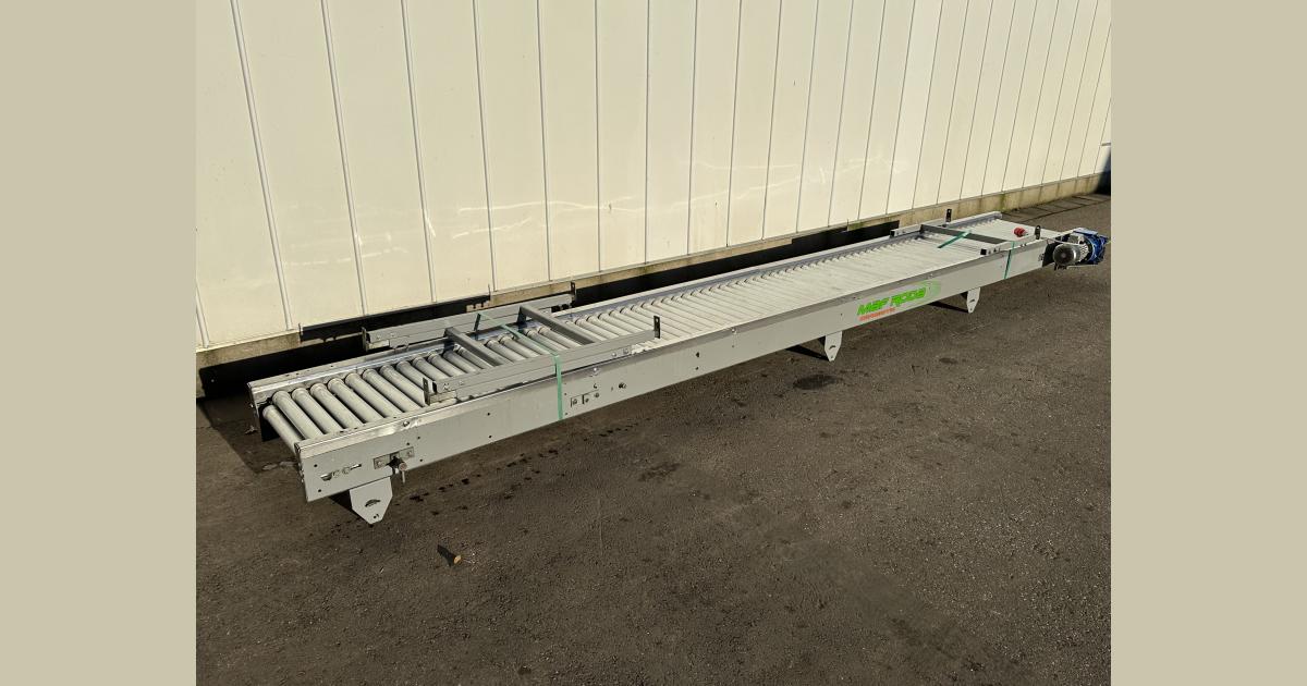 Maf Roda roller inspection conveyor 550 x 58 cm • Duijndam Machines