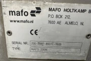 Mafo 230 M crate washer