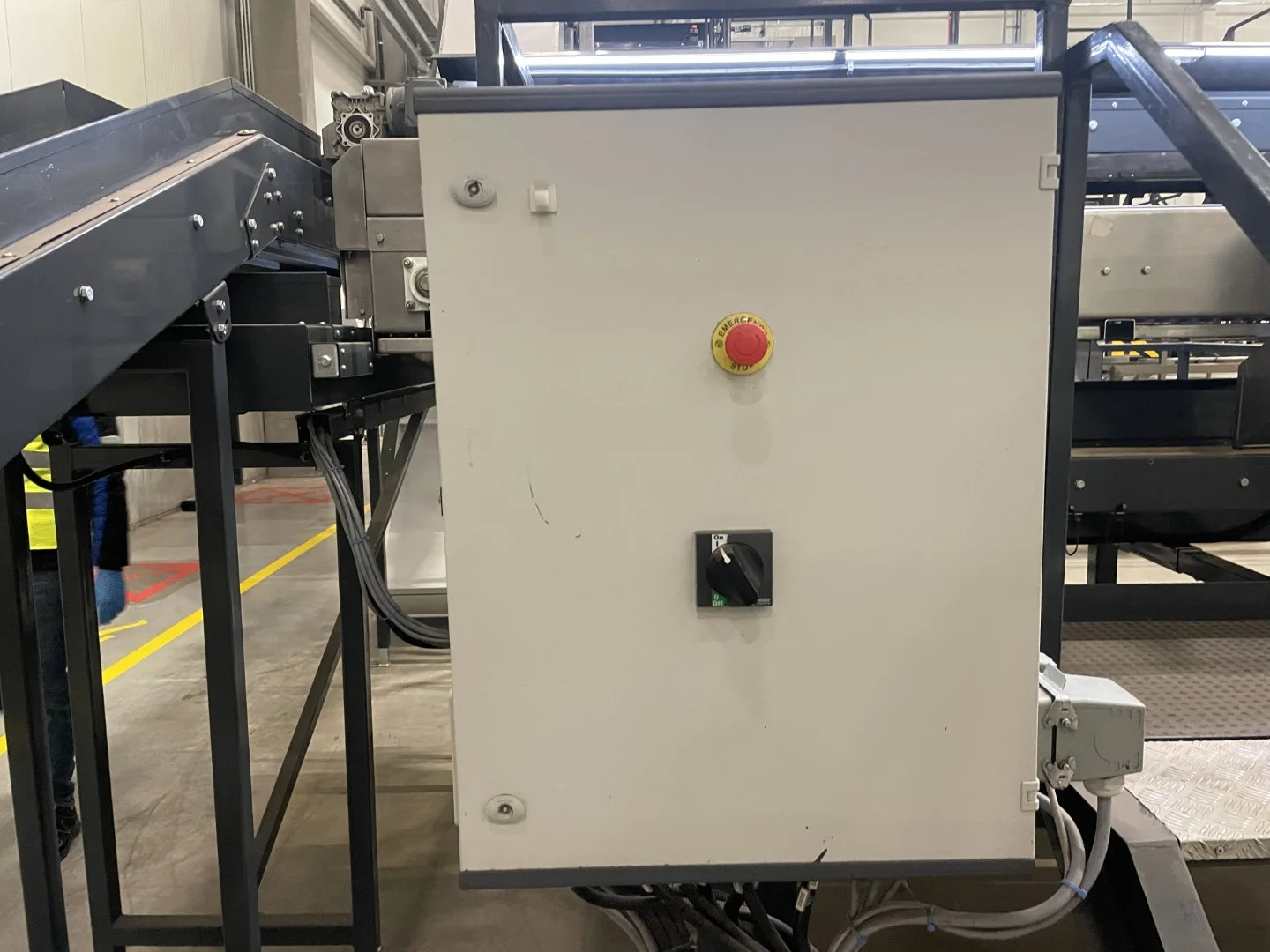 Manter M10 L weighing machine with infeed conveyor, buffer conveyor and ...