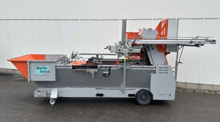 Martin Stolze 3030 with pneumatic pot dispenser and ejection