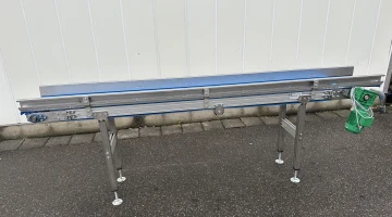 Martin Stolze Förderband Aluminium 270 x 37 cm Seitenprofilen aus Edelstahl