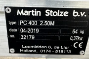 Martin Stolze aluminium inclined 250 x 40 cm