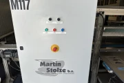 Martin Stolze Combi conveyor production and packaging line with 8 Marco work tables with scales