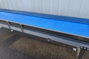 Martin Stolze conveyor aluminium 410 x 66,5 cm with stainless steel side profiles