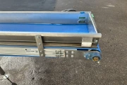 Martin Stolze conveyor aluminium 770 cm x 37 cm with stainless steel side profiles