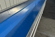 Martin Stolze conveyor aluminium 830 cm x 37 cm with stainless steel side profiles
