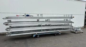 Martin Stolze DK 400 6M transportador de plantas em vasos 84 metros x 40 cm