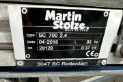 Martin Stolze elevator incline conveyor 235 x 70 cm