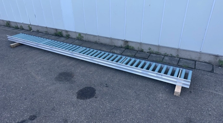 Martin Stolze roller conveyor 455 x 40 cm