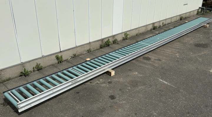Martin Stolze roller conveyor 695 x 40 cm