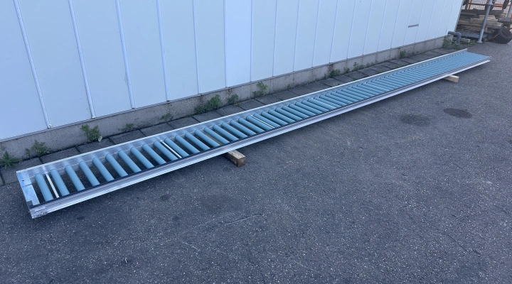 Martin Stolze roller conveyor 695 x 40 cm