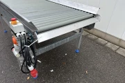 Martin Stolze roller inspection conveyor 250 x 100 cm