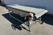 Martin Stolze roller inspection conveyor 250 x 100 cm
