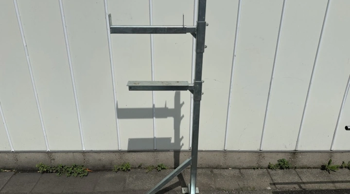 Martin Stolze support legs for roller conveyors or belt conveyors designed for 2 levels