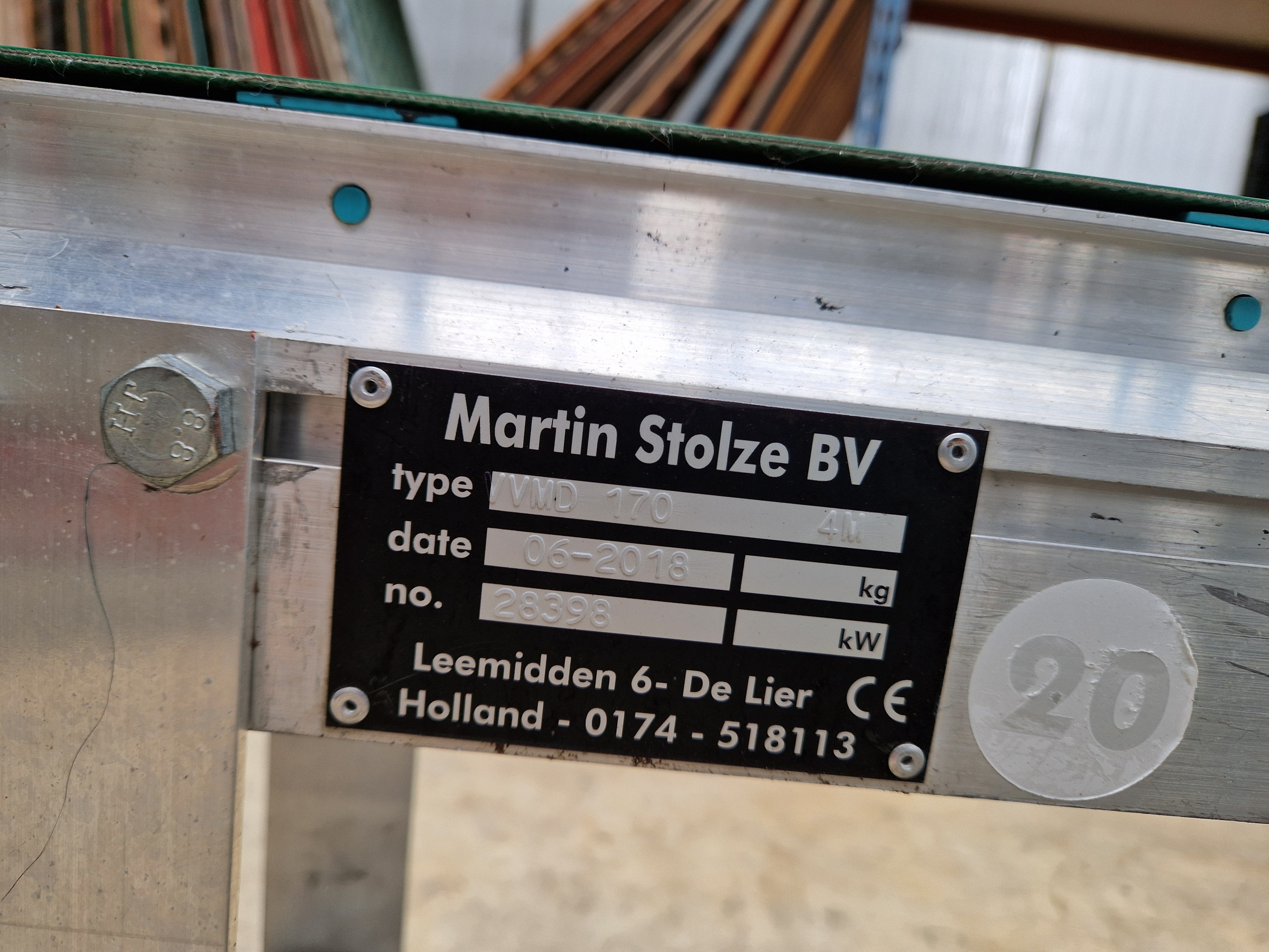 Martin Stolze VVMD 170 4M Конвейер для горшечных культур 400 х 17 см