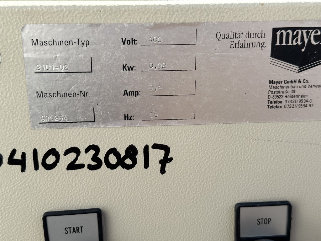 ��������� ������ Mayer 2101
