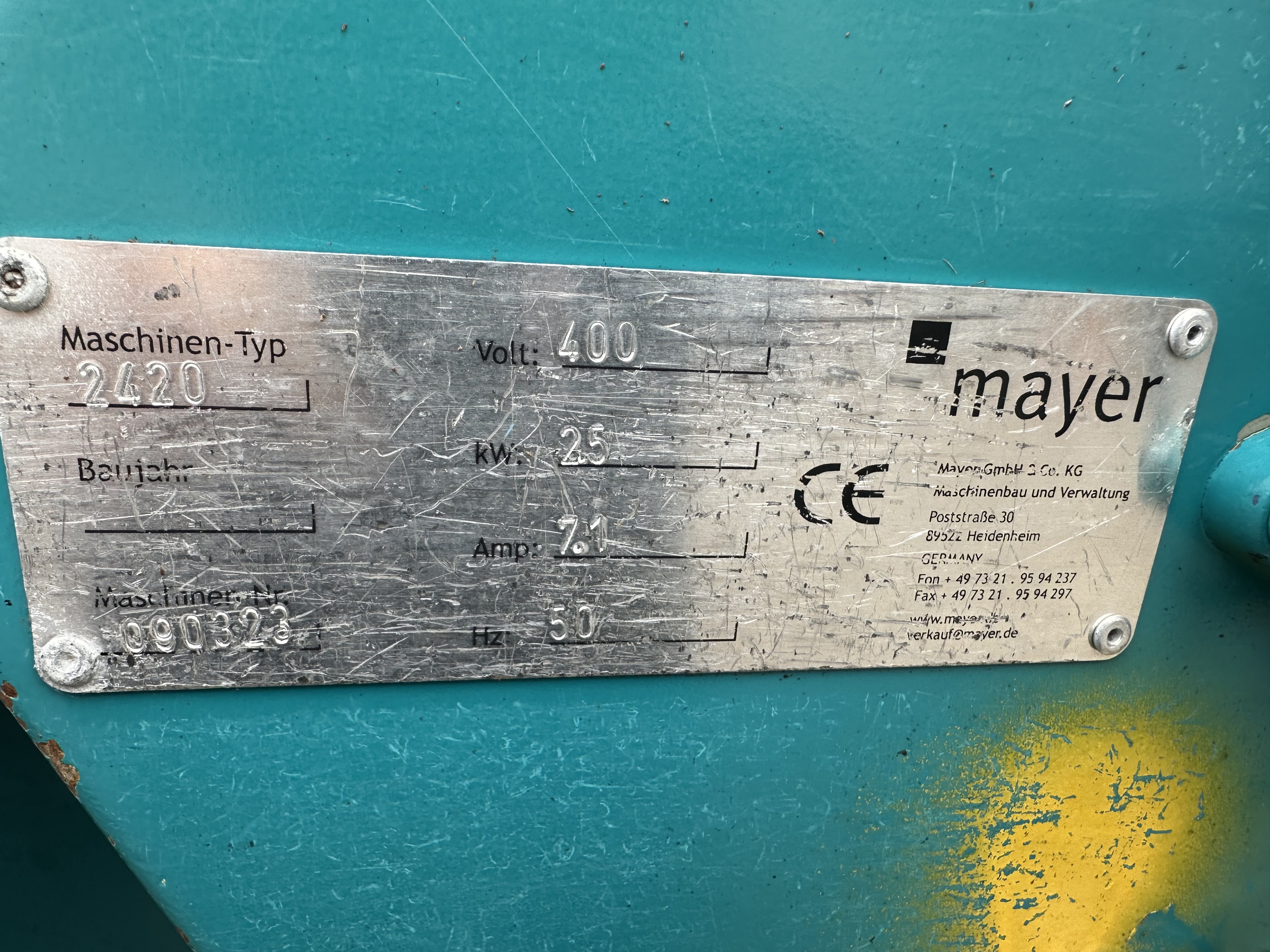 Mayer 2420 ������ ��� ������� ������� ������