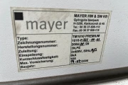 Mayer MT 1010 Premium oppotmachine met inzetter en afzetter