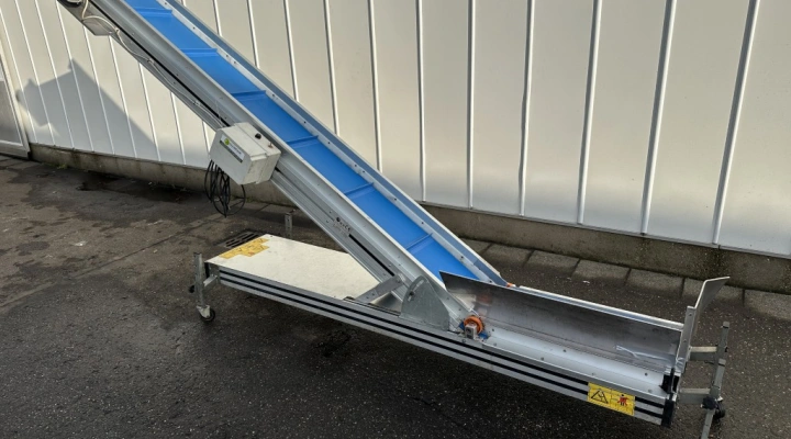 MB Conveyors elevator incline conveyor 80 horizontal and 290 cm inclined