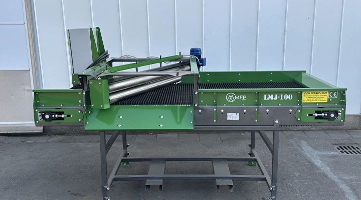 MFP LMJ100 hedgehog belt Haulm separator for potatoes, onions and root crops