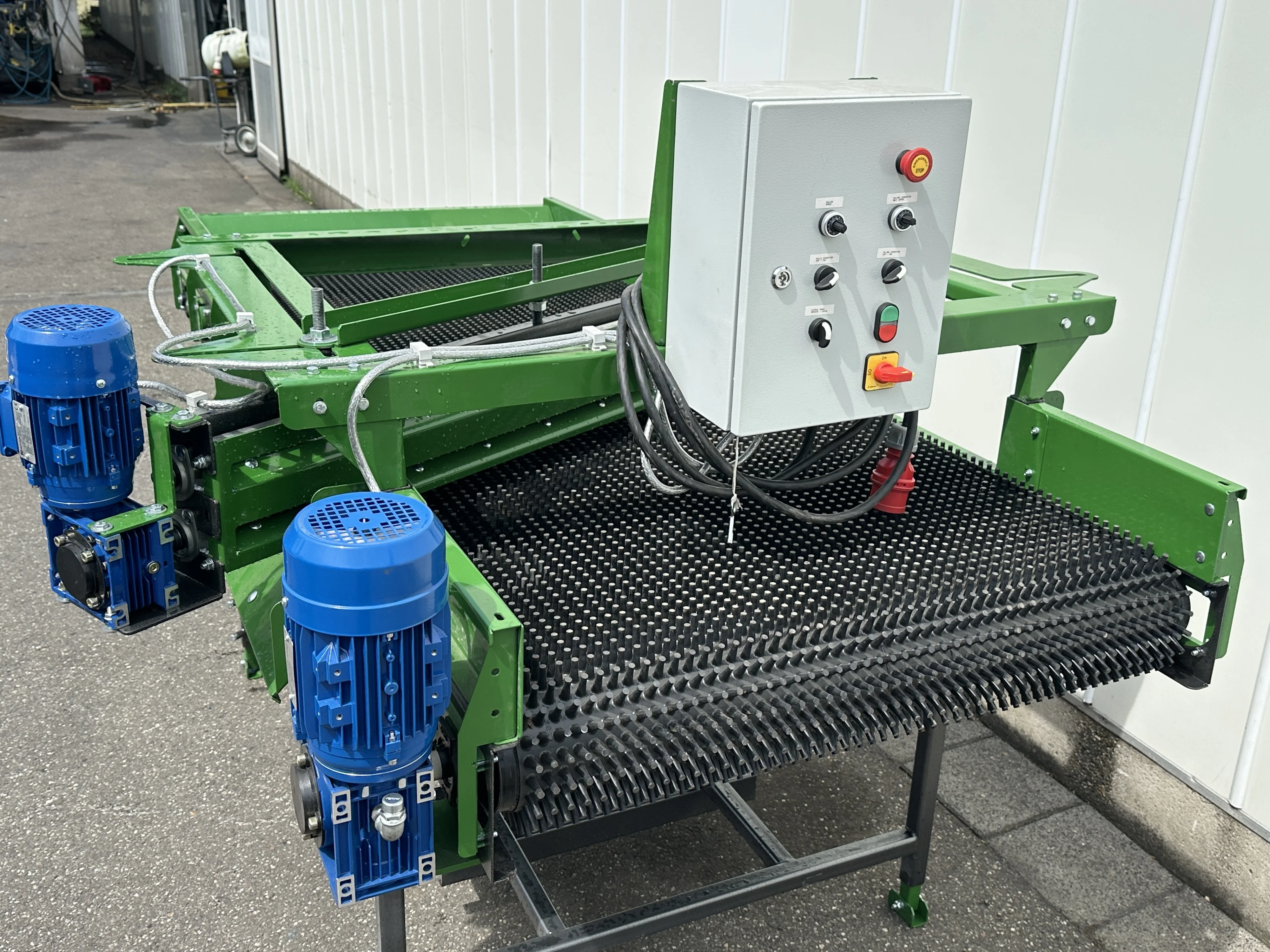 MFP LMJ100 egelband loofscheider voor aardappelen, uien en ...