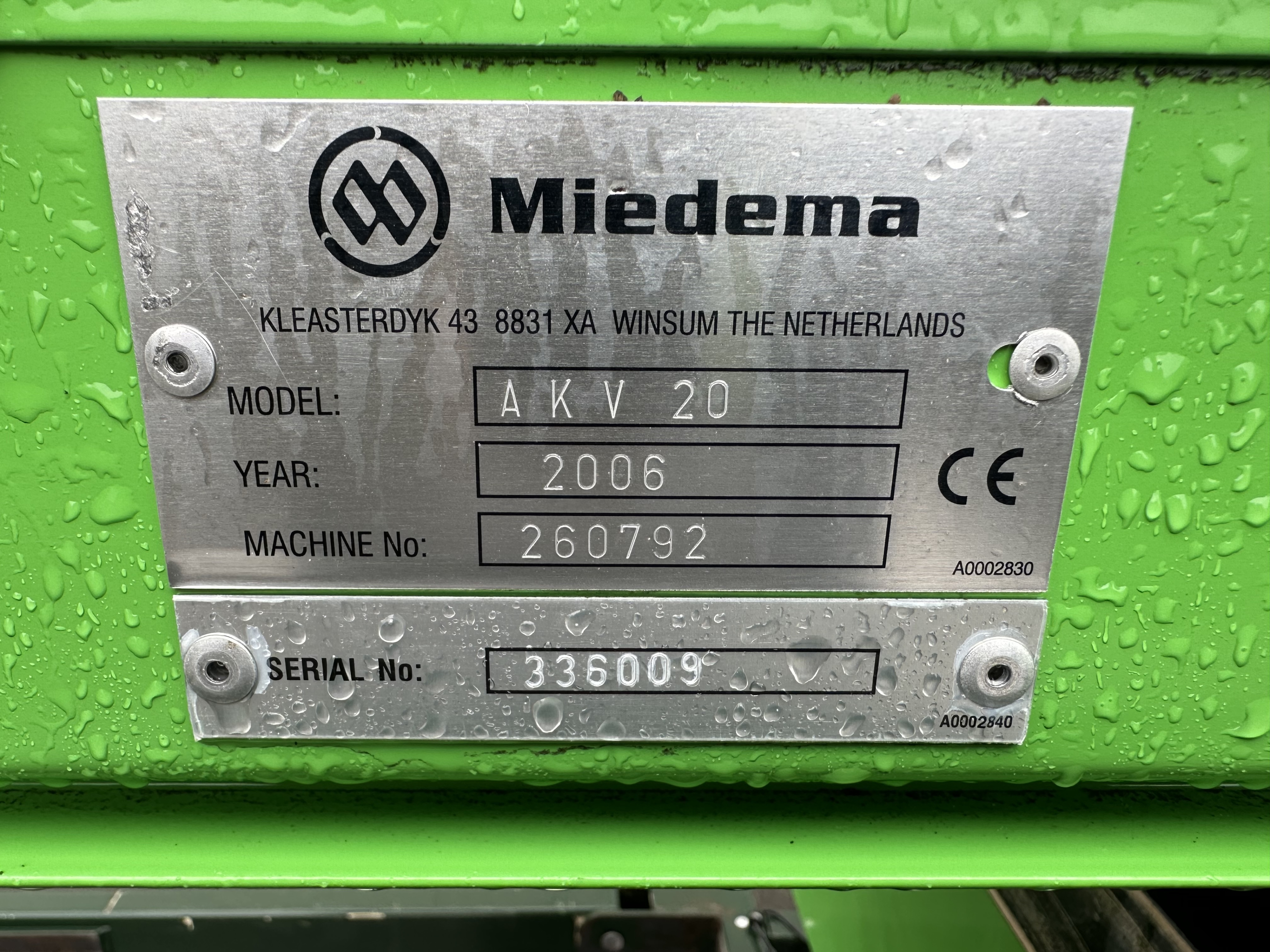 ����������� ������ Miedema AKV20