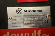 Miedema MH241 2U receiving hopper