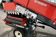 Miedema SB151 receiving hopper with roller cleaner and 1 cross conveyor belt